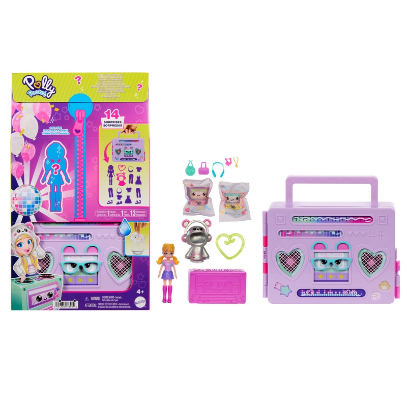 Polly Pocket Party Fashion Surprise Set HRD65